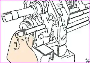 Сборка коробки передач ZM001DB/ZM001DF