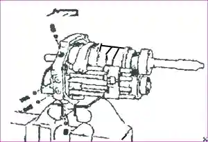 Сборка коробки передач ZM001DB/ZM001DF