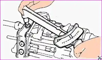 Сборка коробки передач ZM001DB/ZM001DF