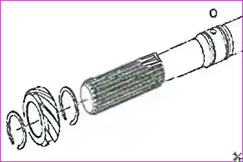Сборка коробки передач ZM001DB/ZM001DF