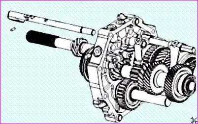 Разборка коробки передач ZM001DB/ZM001DF