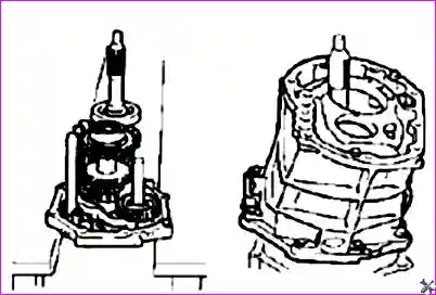 Сборка коробки передач ZM001DB/ZM001DF