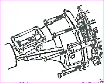 Сборка коробки передач ZM001DB/ZM001DF