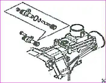 Сборка коробки передач ZM001DB/ZM001DF