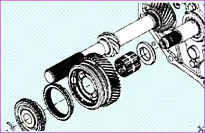 Разборка коробки передач ZM001DB/ZM001DF