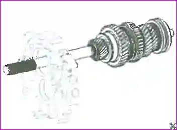 Разборка коробки передач ZM001DB/ZM001DF
