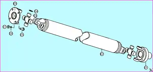 Особенности карданной передачи автомобиля Hover-H3/H5