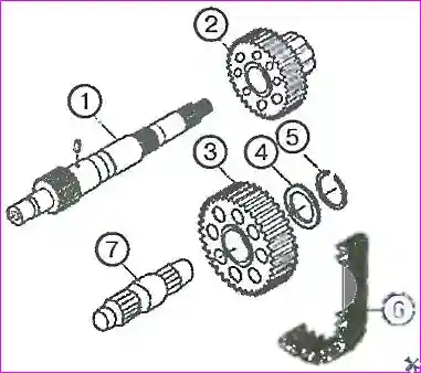 Разборка раздаточной коробки автомобиля Hover-H3/H5