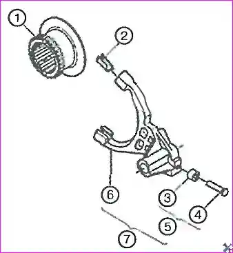 Разборка раздаточной коробки автомобиля Hover-H3/H5
