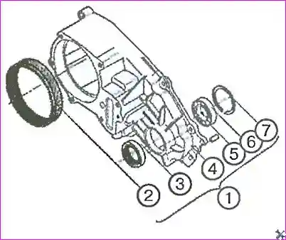 Разборка раздаточной коробки автомобиля Hover-H3/H5