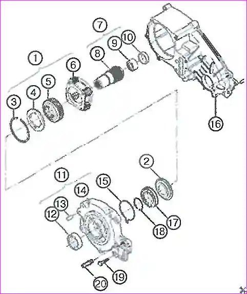 Сборка раздаточной коробки автомобиля Hover-H3/H5