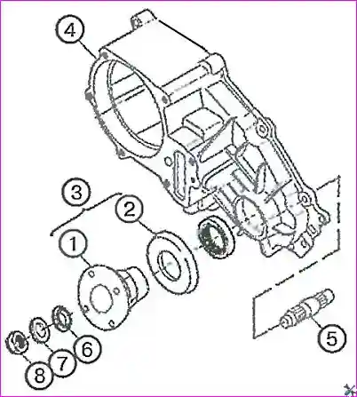 Сборка раздаточной коробки автомобиля Hover-H3/H5