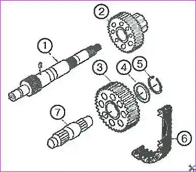 Сборка раздаточной коробки автомобиля Hover-H3/H5