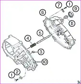 Сборка раздаточной коробки автомобиля Hover-H3/H5