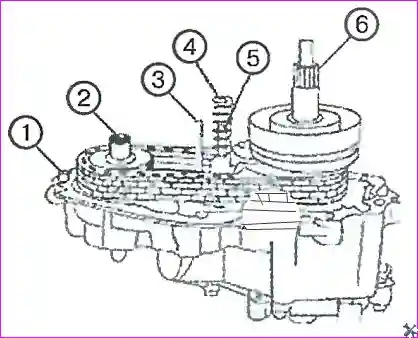 Сборка раздаточной коробки автомобиля Hover-H3/H5