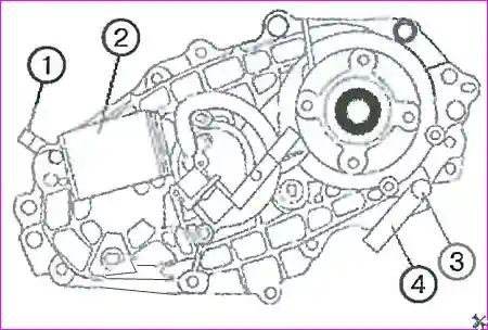 Сборка раздаточной коробки автомобиля Hover-H3/H5