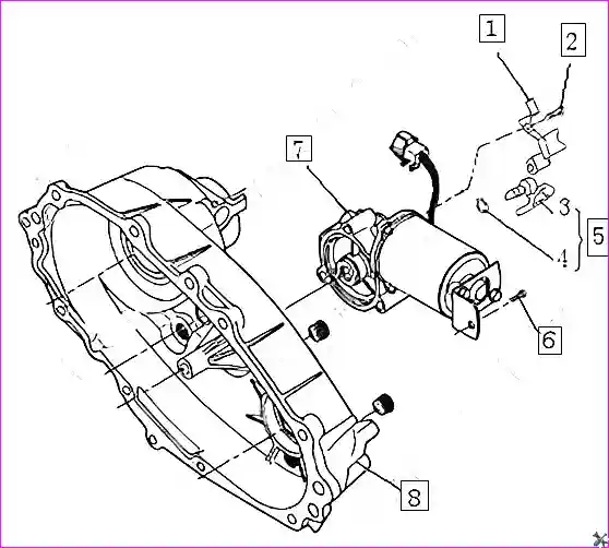 Сборка раздаточной коробки автомобиля Hover-H3/H5