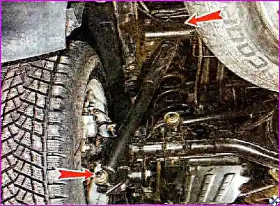 Замена деталей задней подвески автомобиля Hover Н3/Н5