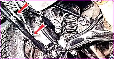 Замена деталей задней подвески автомобиля Hover Н3/Н5