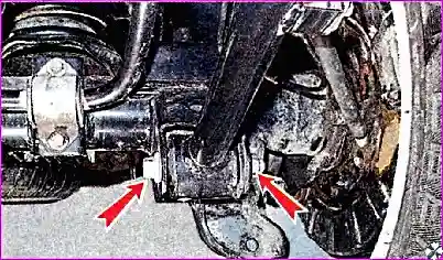 Замена деталей задней подвески автомобиля Hover Н3/Н5