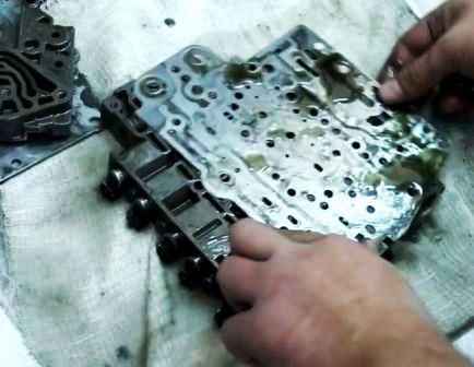 Principle of operation and repair of valve body of automatic transmission DPO (AL4)