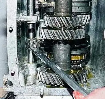 Reparatur eines Fünfganggetriebes