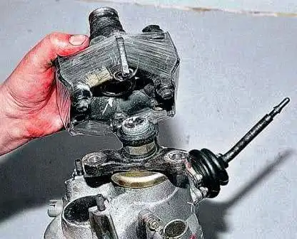 Reparatur eines Fünfganggetriebes