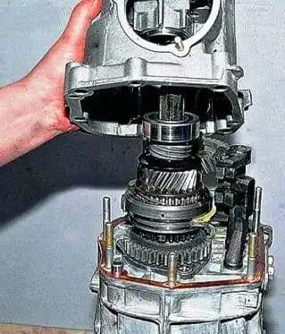 Reparatur eines Fünfganggetriebes