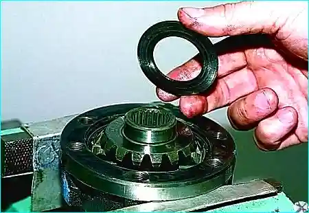 Demontage des Verteilergetriebes