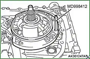 Инструкция по сборке автоматической коробки передач F4A4A1N2Z (продолжение)