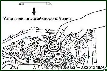 Инструкция по сборке автоматической коробки передач F4A4A1N2Z (продолжение)