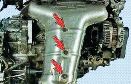 Заміна елементів системи випуску газів Mazda 6