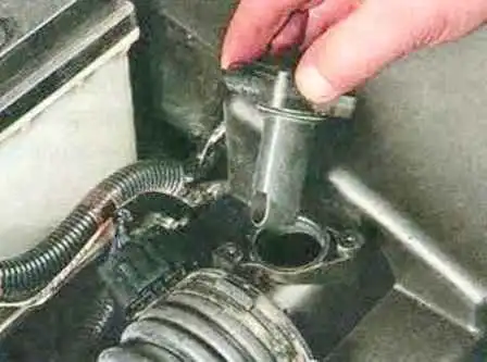 Replacement of temperature sensors CUD Mazda 6