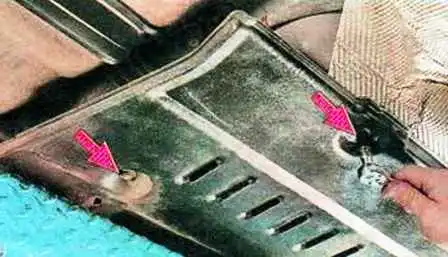 How to remove and install the Mazda 6 fuel tank