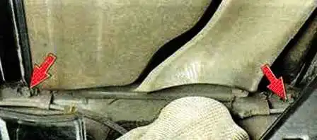 How to remove and install the Mazda 6 fuel tank