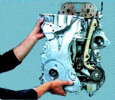 Removal and installation of elements of the oil system of the Mazda 6 engine
