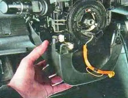 Replacing the ignition lock and Mazda 6 lock contact group