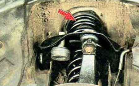 Design features of the front suspension Mazda 6