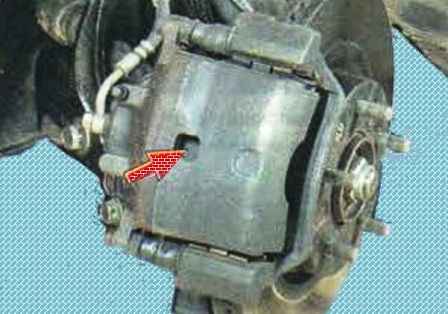 Checking Mazda 6 brake mechanisms