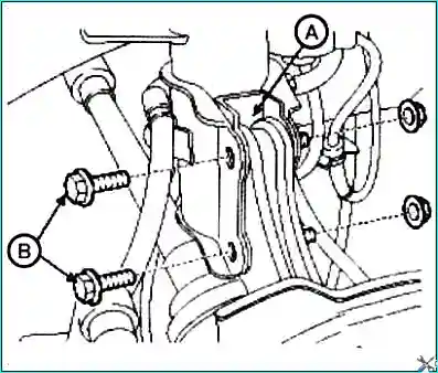 Removing and repairing the shock strut