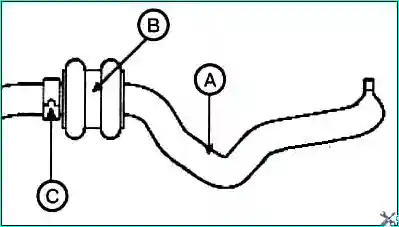 Replacing the anti-roll bar of the Kia Magentis