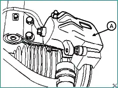 Replacing the anti-roll bar of the Kia Magentis