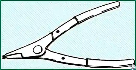 Removing the clutch elements