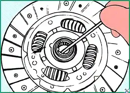 Removing the Clutch Components