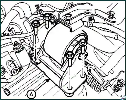 Replacing the M6GF2 gearbox on a Kia Magentis