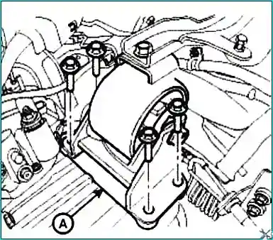 Replacing the Kia Magentis M6GF2 gearbox