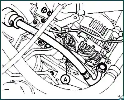 Replacing the M6GF2 gearbox of the Kia Magentis