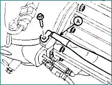 Replacing the M6GF2 gearbox of the Kia Magentis