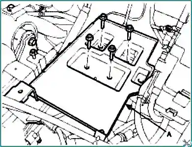 Replacing the M6GF2 gearbox Kia Magentis