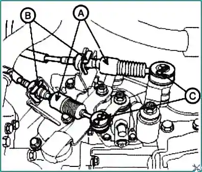 Replacing the M6GF2 gearbox of the Kia Magentis